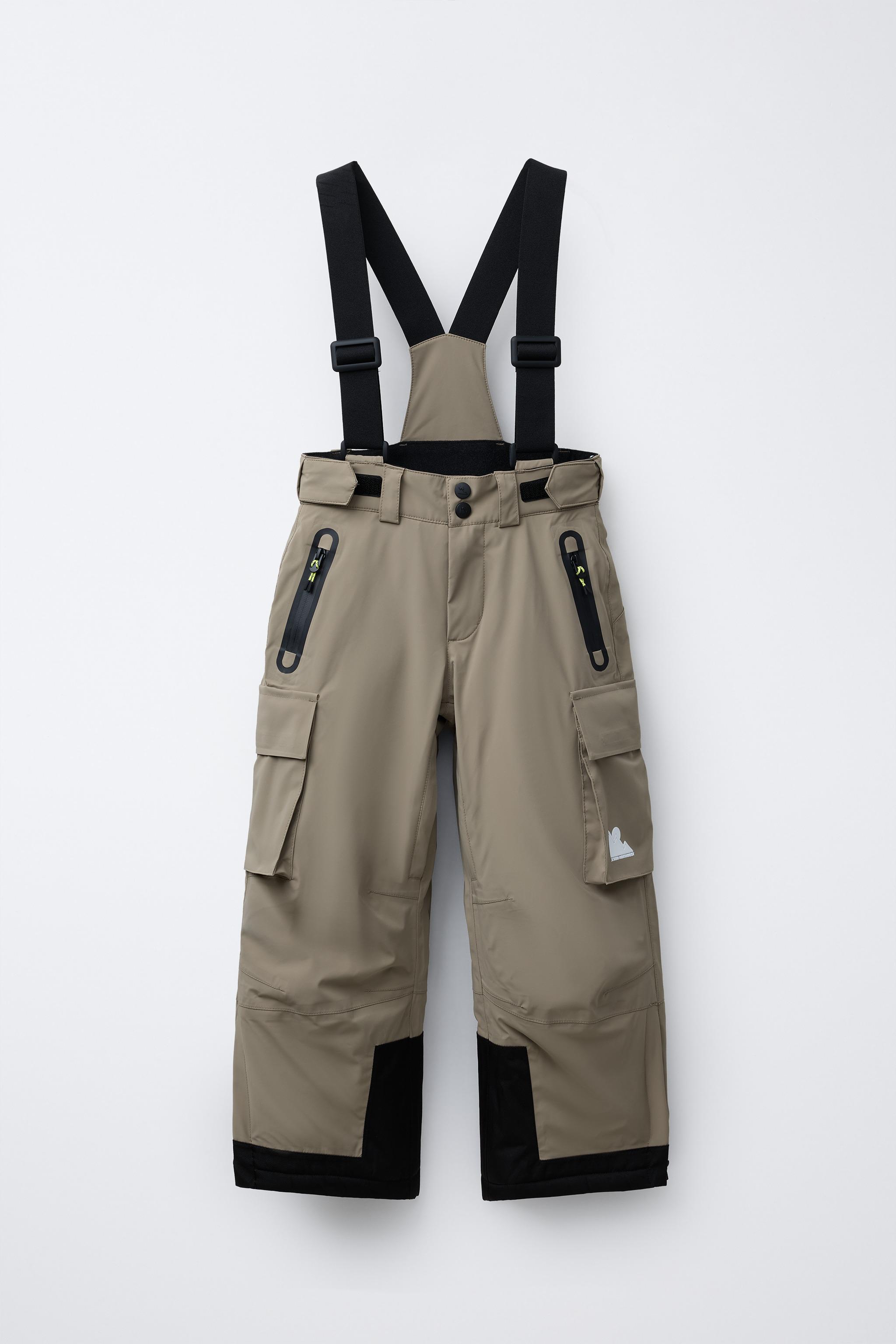 PANTALON À BRETELLES WATERPROOF ET COUPE-VENT SYSTÈME RECCO® COLLECTION SKI